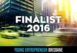 Young Entrepreneur of the Year finalist 2016
